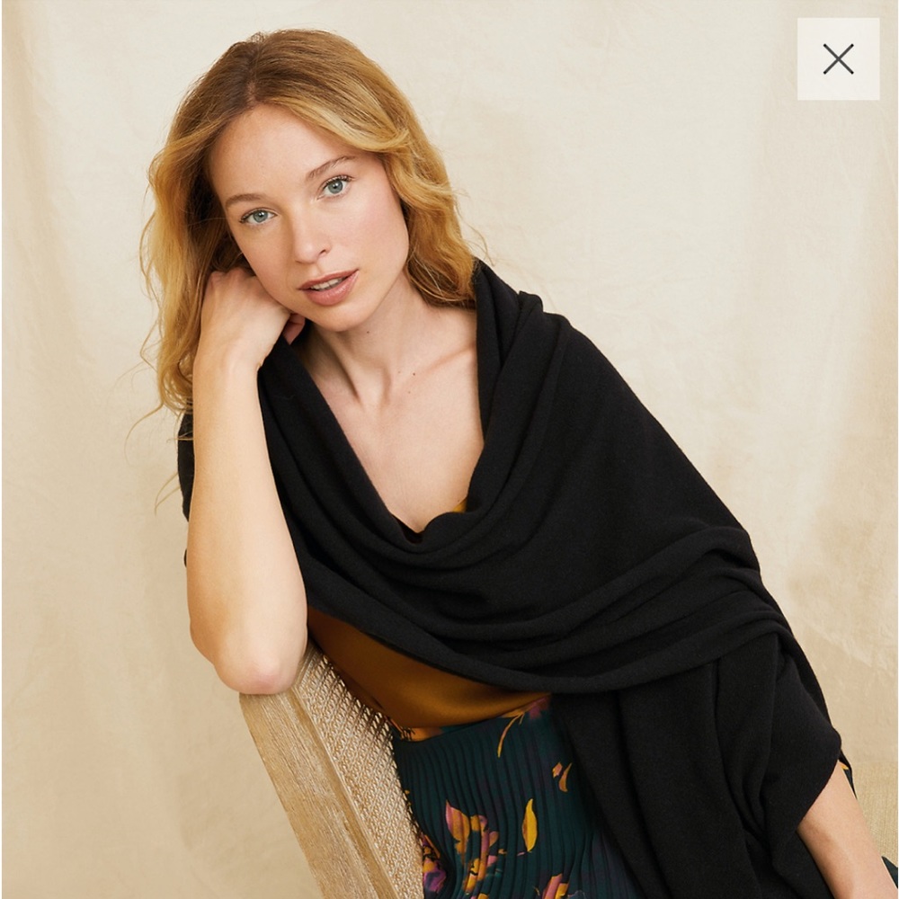Garnet Hill Cashmere Wrap